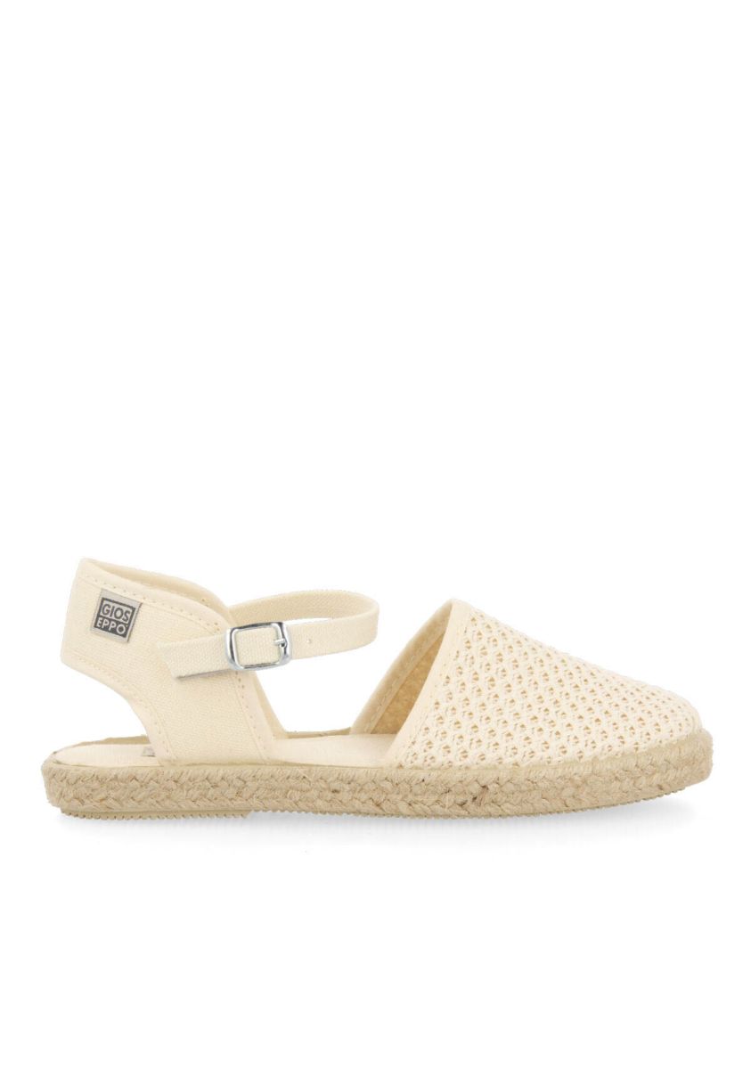 Alpargatas beige de rejilla para niÃ±a berizal - BEIG
