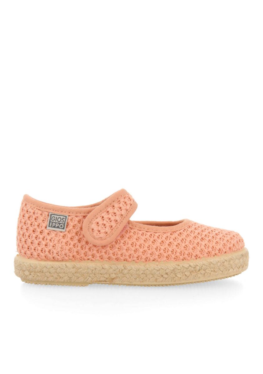 Zapatos tipo espadrille color rosa de rejilla para niÃ±a seine - ROSA