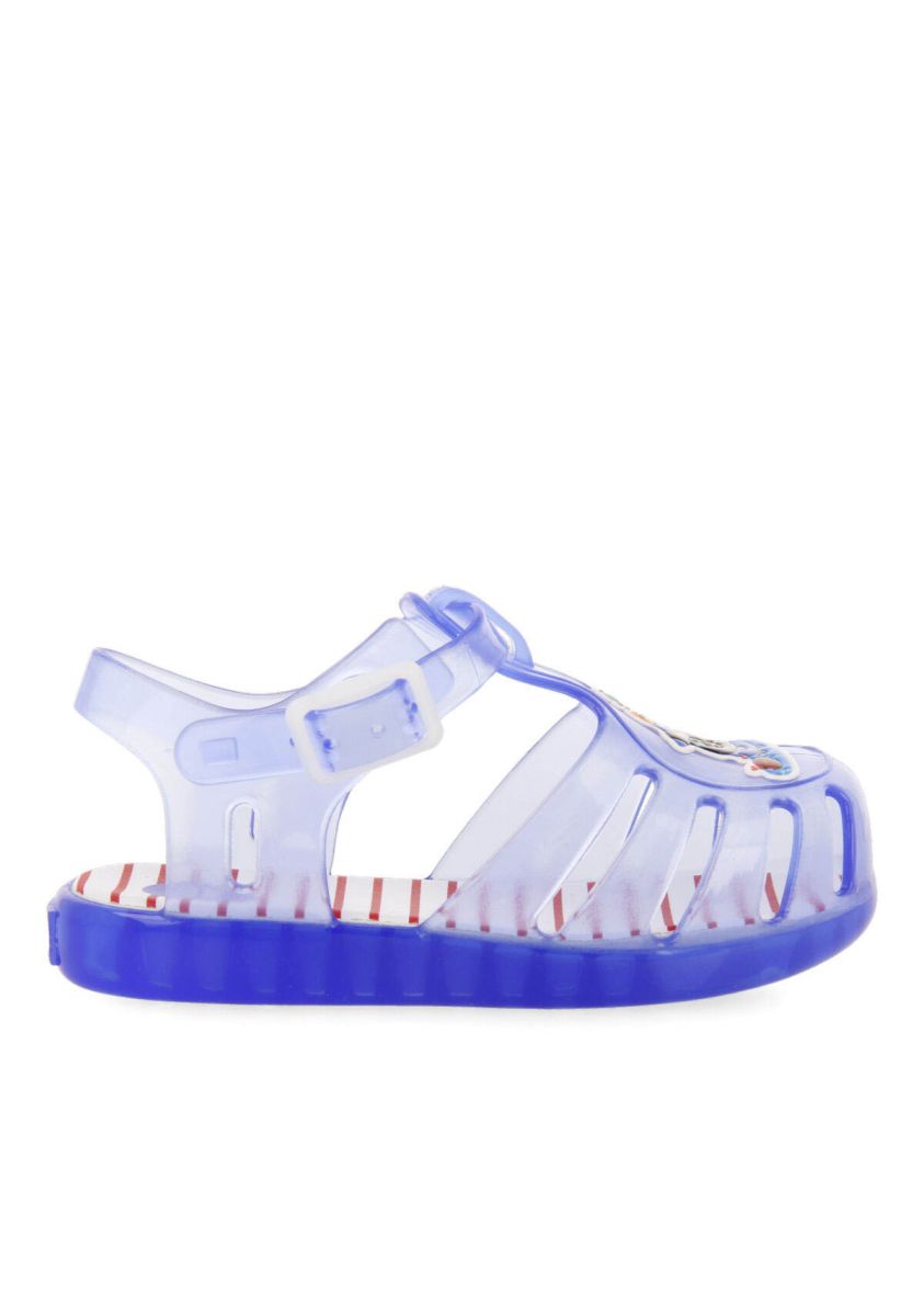 Cangrejeras azules con diseÃ±o de pingÃ¼ino para bebÃ© kawit - AZUL
