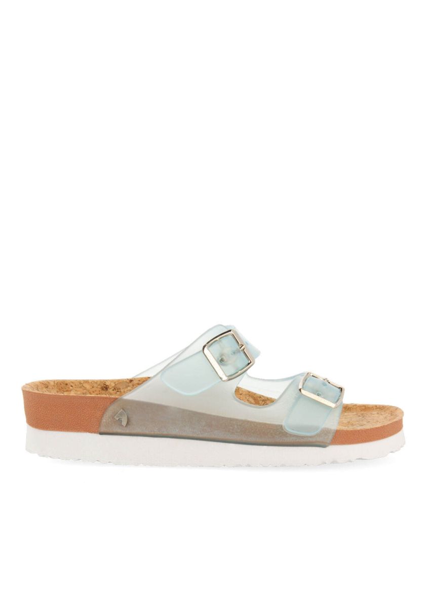 Chanclas turquesa transparente tipo bio con hebillas para mujer acalaca - TURQUESA 1 17650-chanclas-turquesa-transparente-tipo-bio-con-hebillas-para-mujer-acalaca-turquesa-1.jpg