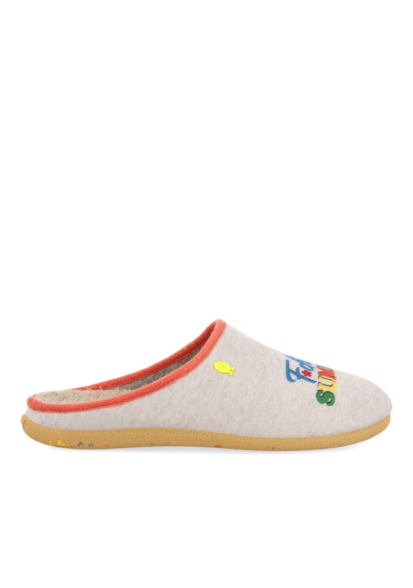 Zapatillas de estar por casa gris tengah - GRIS