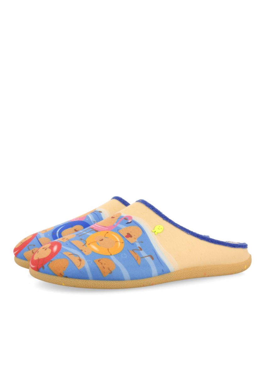Zapatillas de estar por casa multicolor ubaira - MULTICOLOR