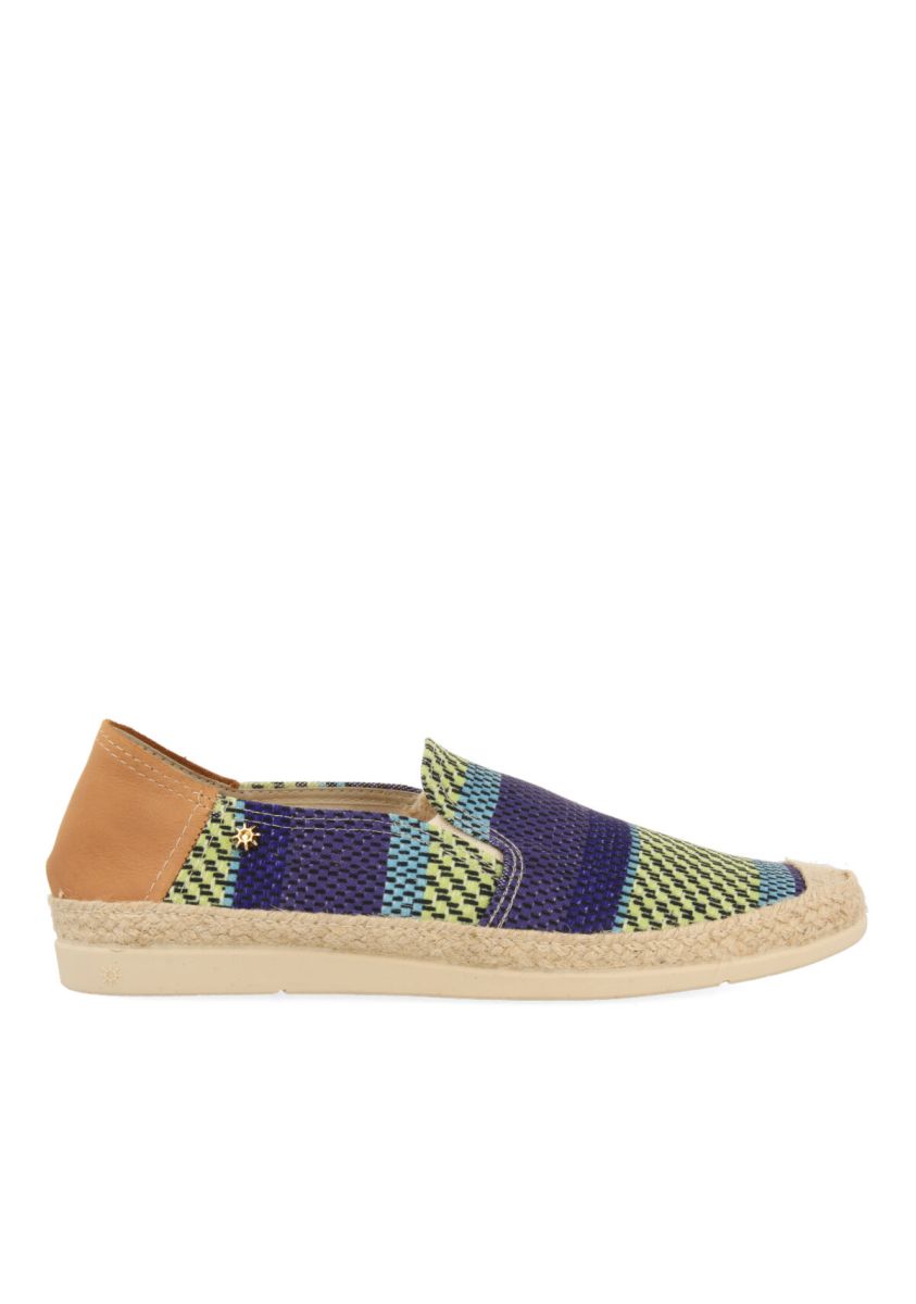 Alpargatas la siesta en color azul para hombre fadri - AZUL