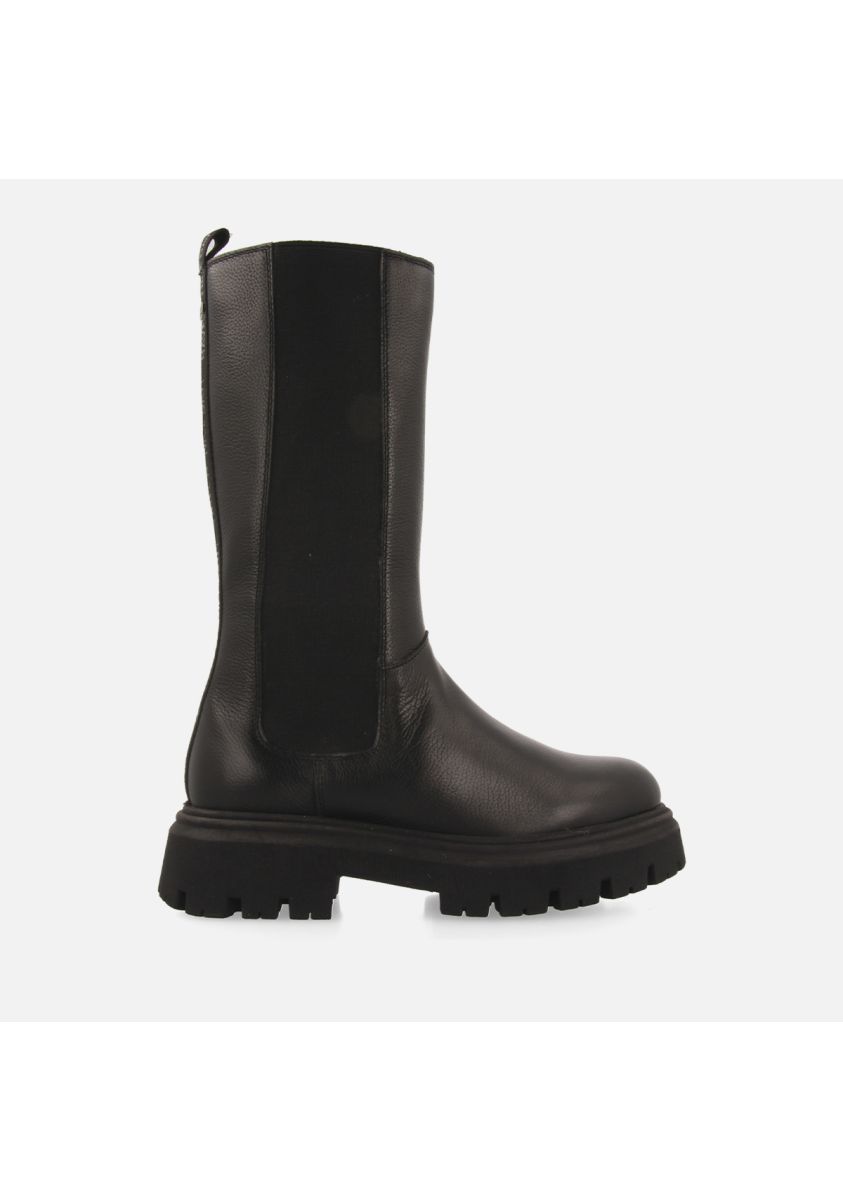 Botas negras tipo chelsea para niÃ±a y niÃ±o paddeby - NEGRO
