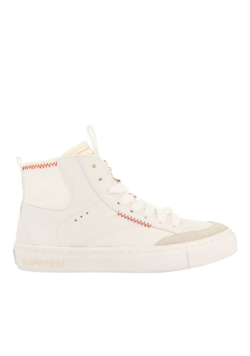 Sneakers tipo botÃ­n blancas para niÃ±a y niÃ±o rothesay - BLANCO