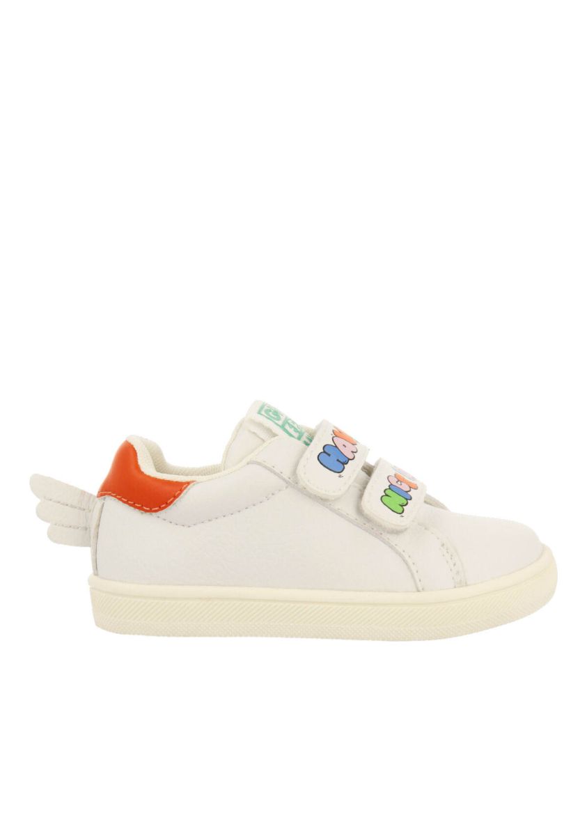 Sneakers blancas con adorno de alitas para bebÃ© hinnoya - BLANCO