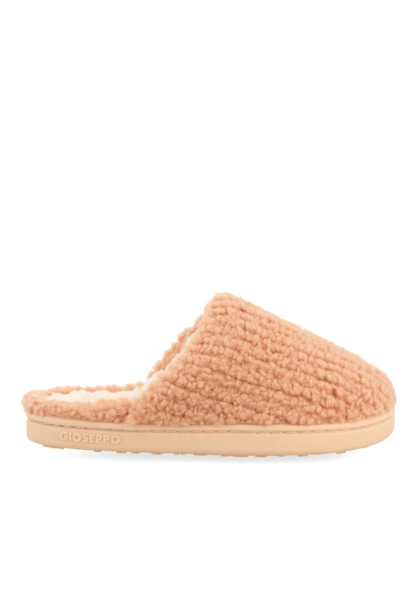 Zapatillas de estar por casa destalonadas rosas para niÃ±a y niÃ±o senja - ROSA