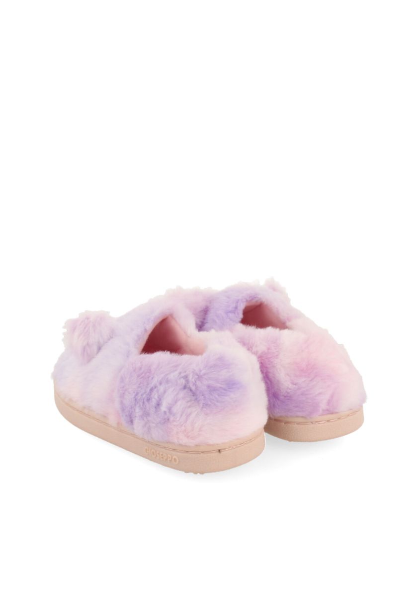 Zapatillas de estar por casa multicolor con carita de monstruito para niÃ±a y niÃ±o vanna - MULTICOLOR