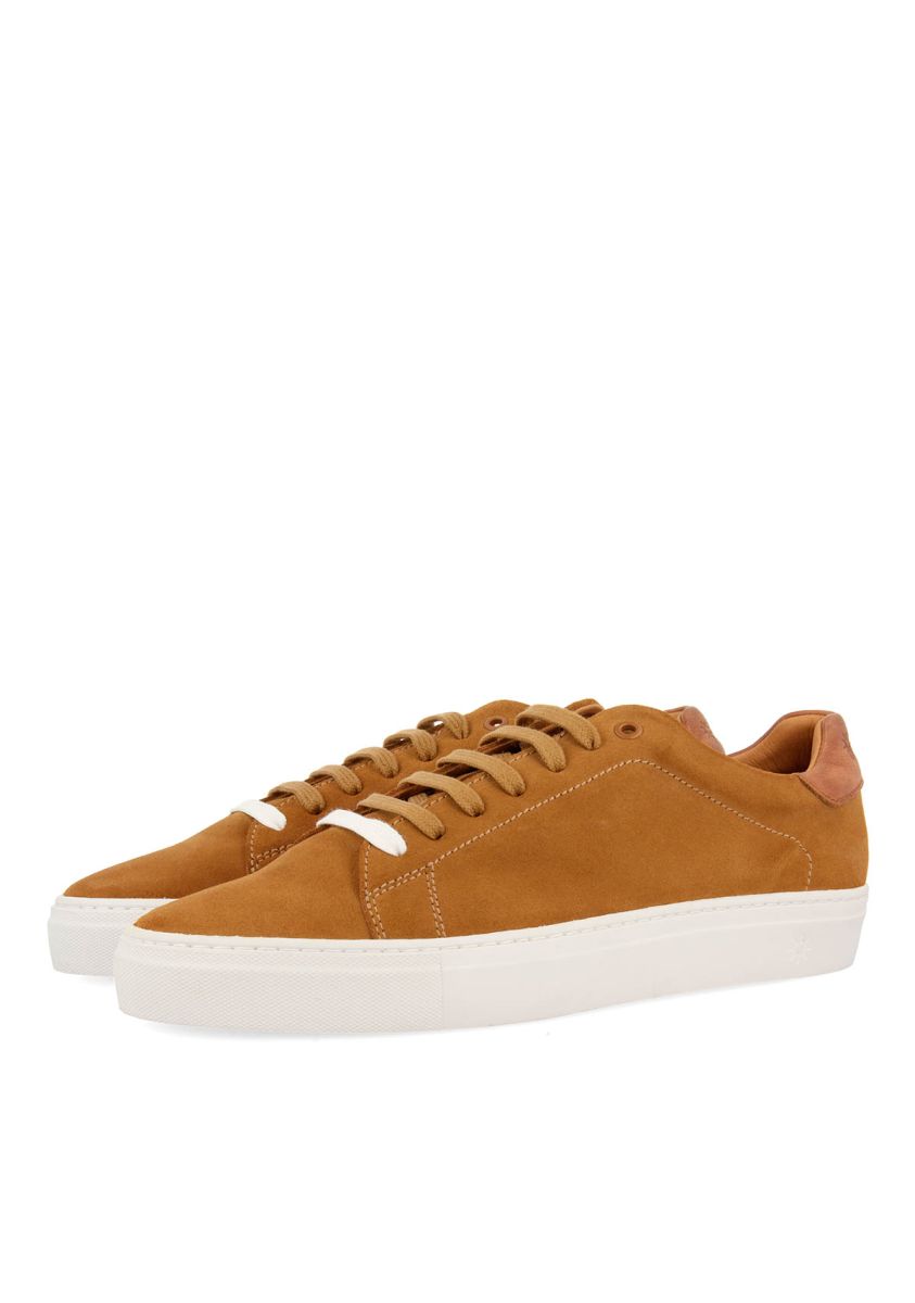 Sneakers La Siesta en color cuero para hombre Palantia - CUERO