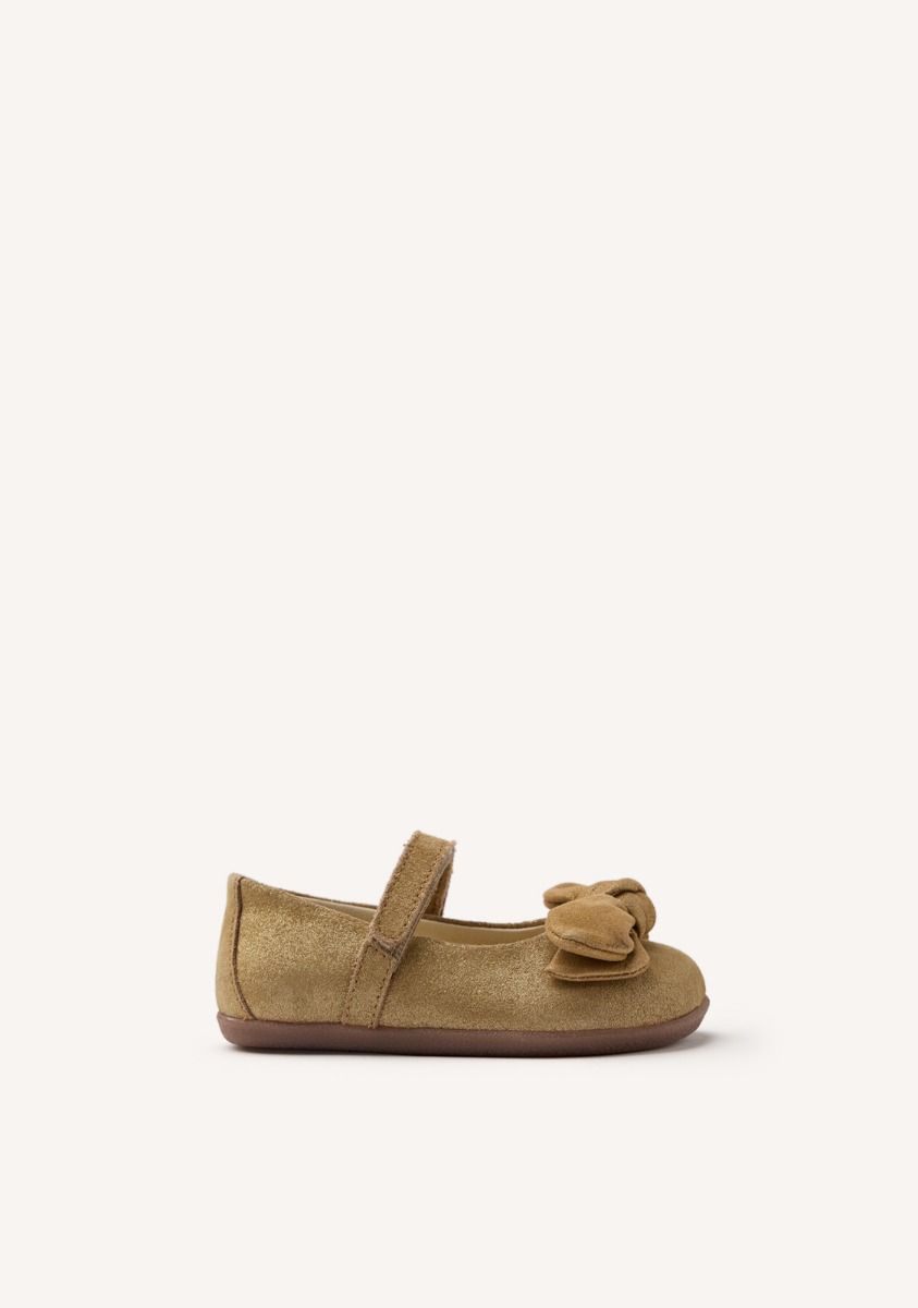 GIOSEPPO BAREFOOT - BAILARINAS PIEL SERRAJE INKSTER - ORO
