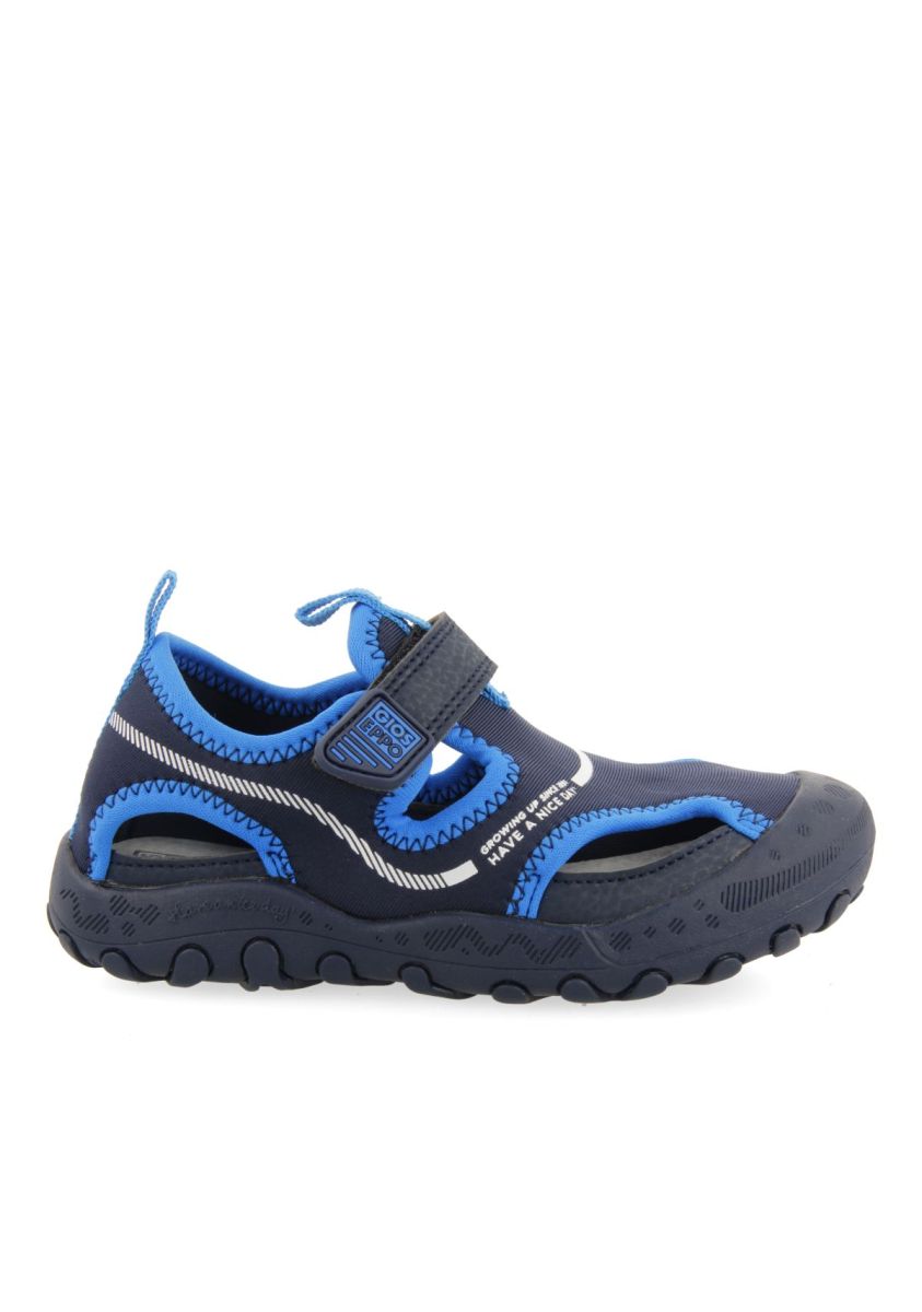 CHANCLAS DEPORTIVAS COLOR AZUL MARINO ESTILO CALIFORNIANAS PARA NIÃO Y NIÃA BRIXHAM - MARINO