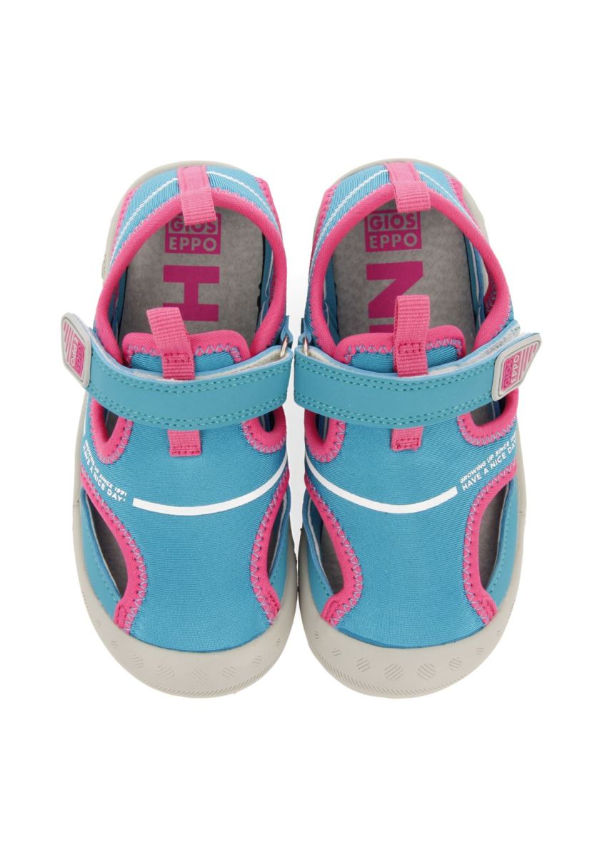 CHANCLAS DEPORTIVAS COLOR AGUAMARINA ESTILO CALIFORNIANAS PARA NIÃA Y NIÃO BRIXHAM - AGUAMARINA