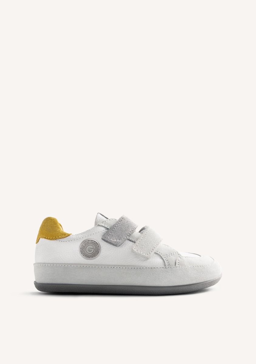 GIOSEPPO BAREFOOT - ZAPATILLAS PIEL ONEKAMA - BLANCO