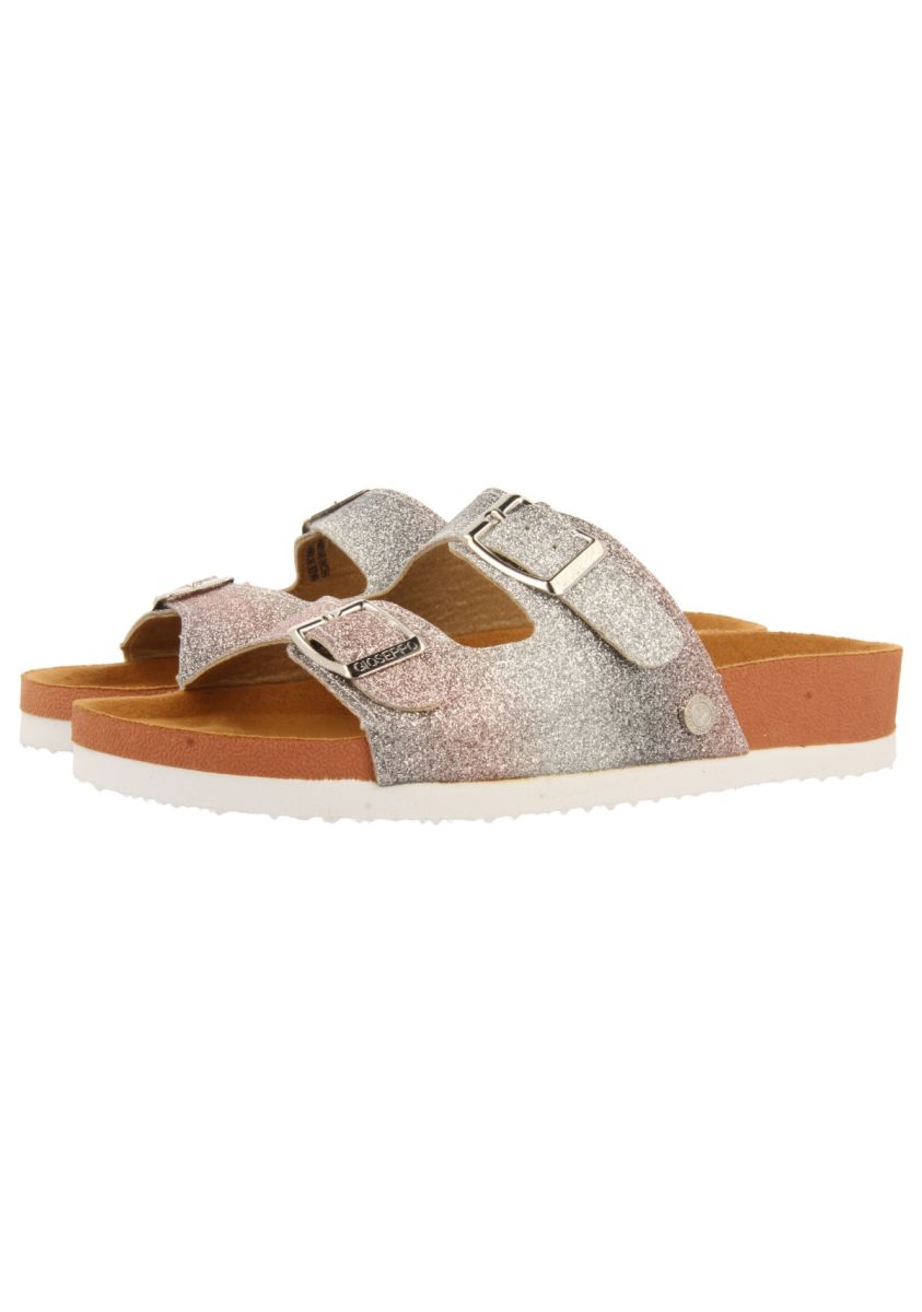 CHANCLAS DE SUELA BIO MULTICOLOR CON GLITTER PARA NIÃA Y NIÃO GRUISSAN - MULTICOLOR