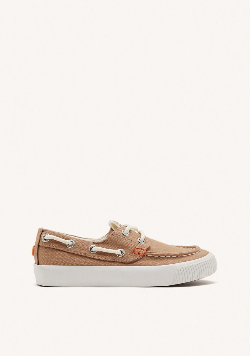 DEPORTIVO ESTILO NÃUTICO COLOR BEIGE PARA NIÃO Y NIÃA LICATA - BEIG