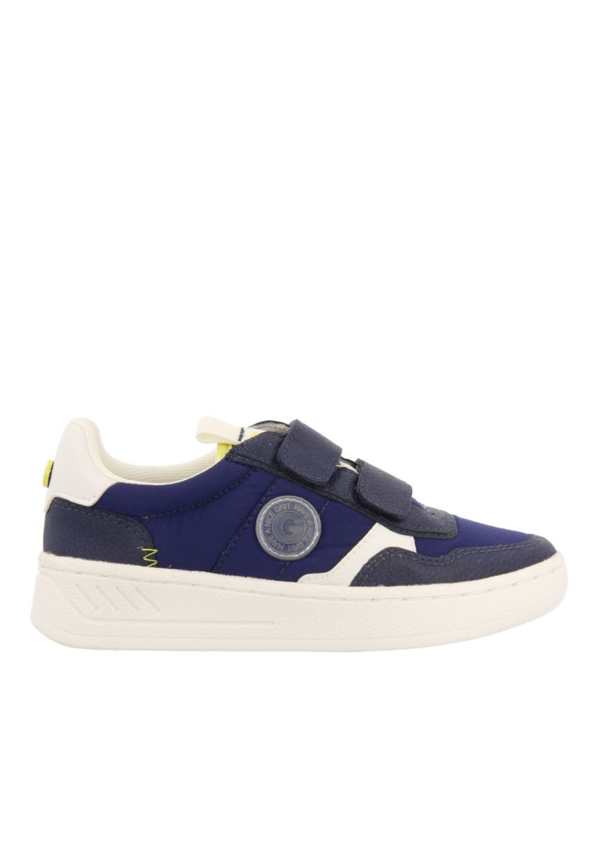 SNEAKERS COLOR AZUL MARINO ESTILO RETRO CON DETALLES DE COLOR PARA NIÃA Y NIÃO WELAKA - MARINO