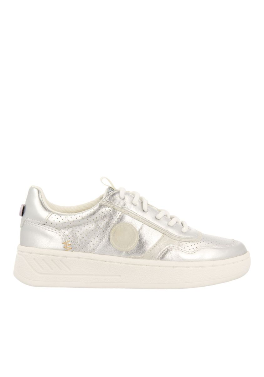 SNEAKERS PLATEADAS CON PICADOS ESTILO RETRO PARA NIÃA Y NIÃO CARRICK - PLATA