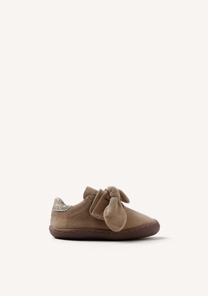 GIOSEPPO BAREFOOT - ZAPATILLAS PIEL LAZO GENOLA - BEIG