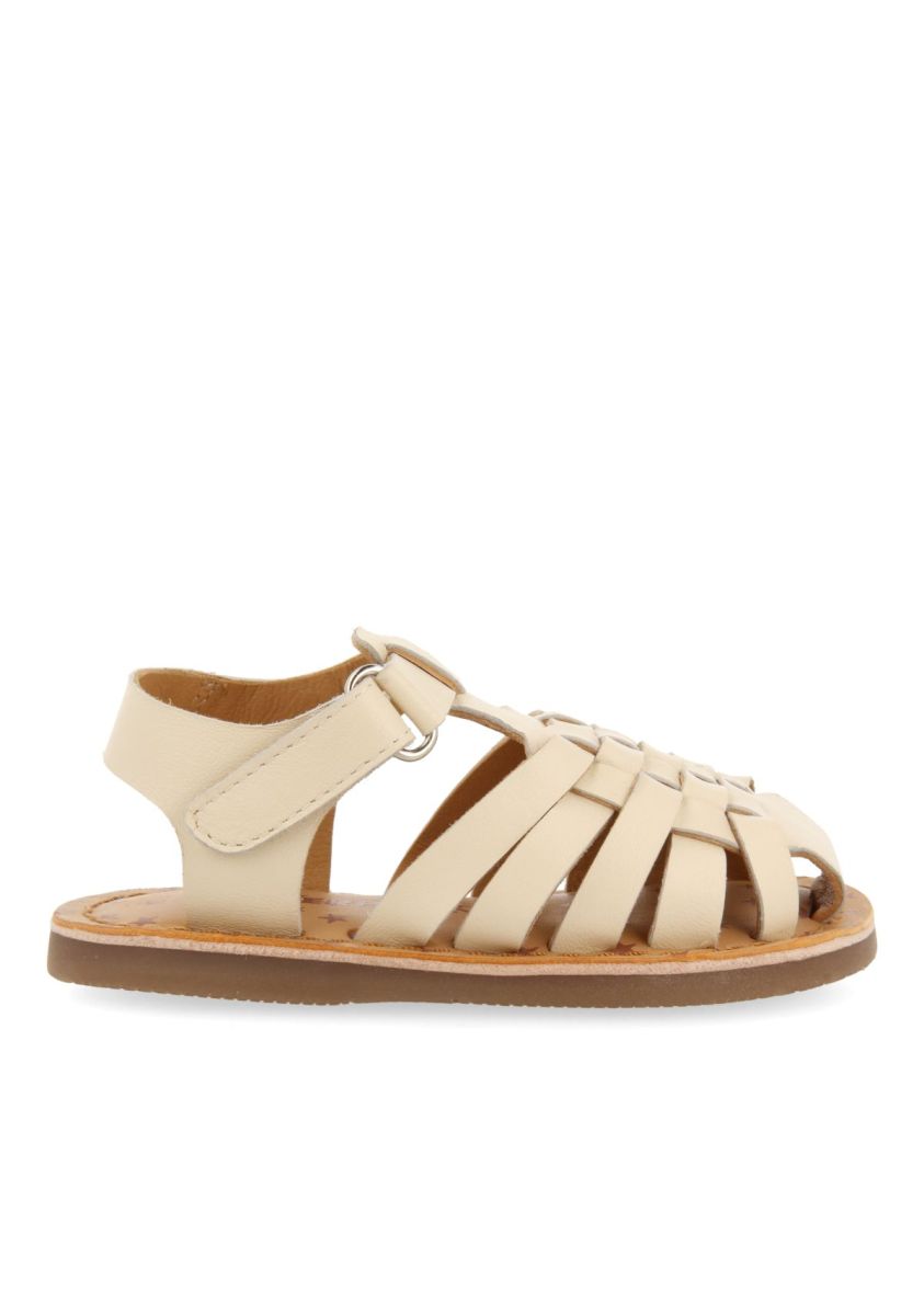SANDALIAS COLOR OFF-WHITE DE PIEL ESTILO CANGREJERA PARA BEBÃ HARRAH - OFF-WHITE 1 20560-sandalias-color-off-white-de-piel-estilo-cangrejera-para-beb-harrah-off-white-1.jpg