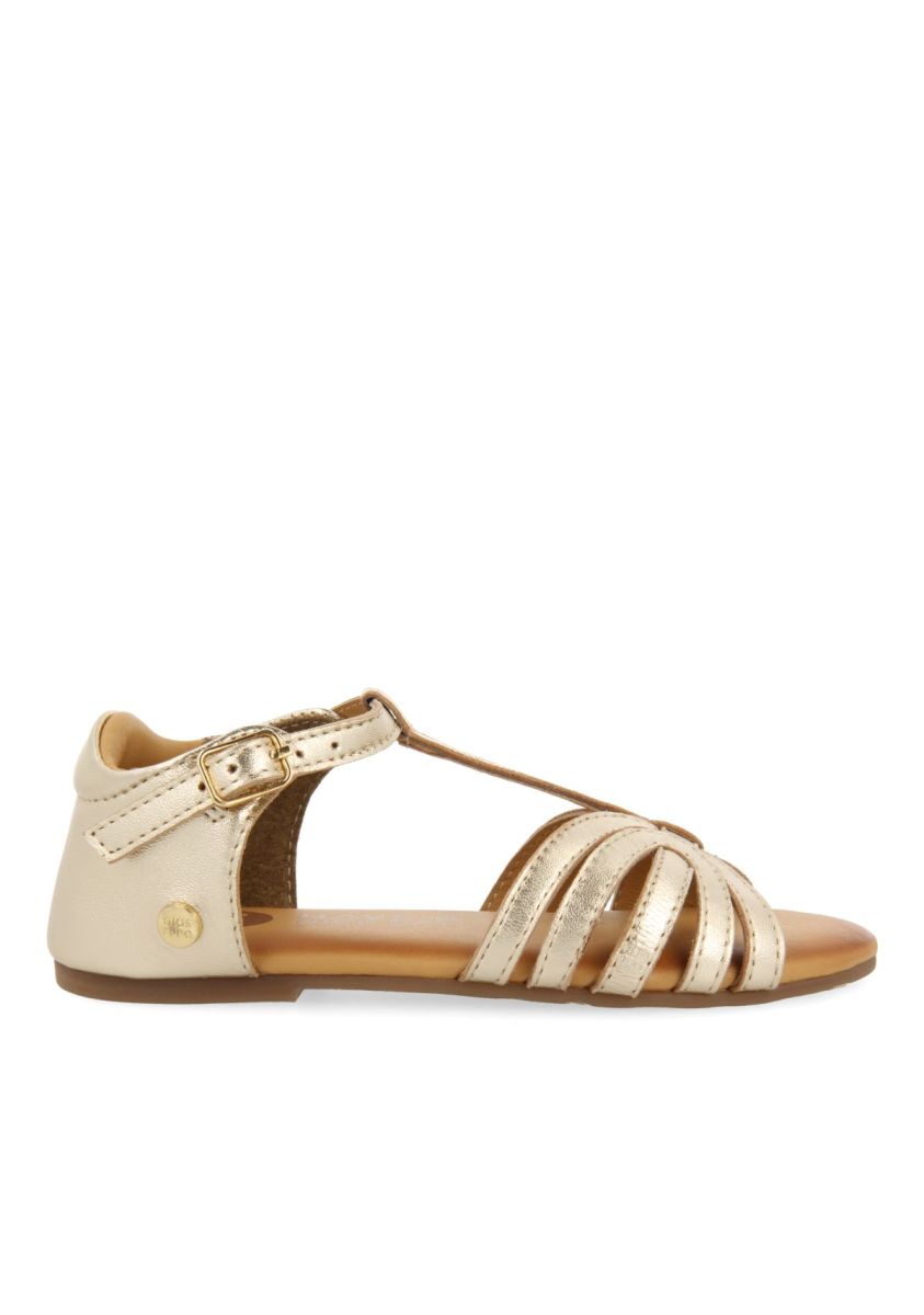 SANDALIAS DORADAS DE PIEL CON TIRAS PARA NIÃA Y NIÃO ARIPEKA - ORO 1 20829-sandalias-doradas-de-piel-con-tiras-para-ni-a-y-ni-o-aripeka-oro-1.jpg