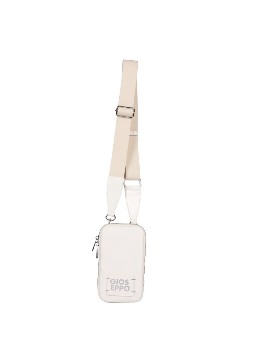 BOLSO MINI BANDOLERA COLOR BLANCO JENSEN  - BLANCO