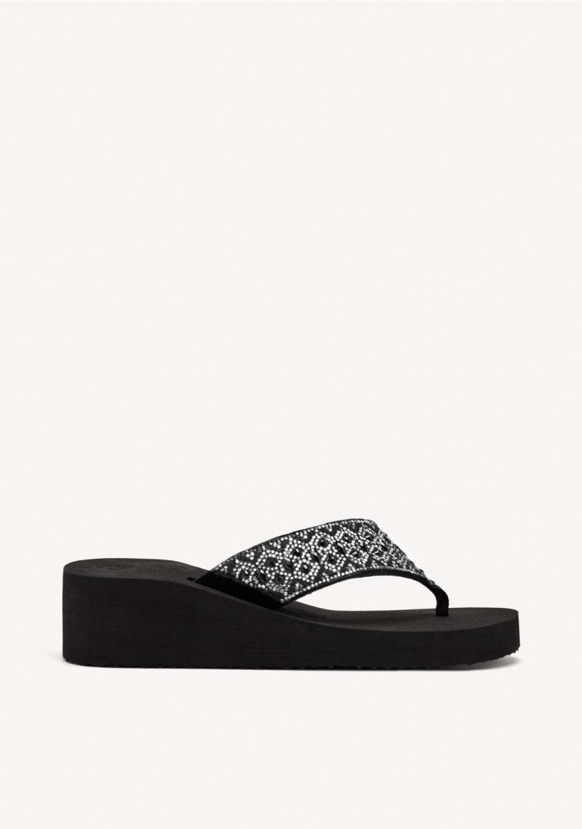 SANDALIAS NEGRAS CON CUÃA Y PEDRERÃA PARA MUJER DRENOVE - NEGRO 1 21082-sandalias-negras-con-cu-a-y-pedrer-a-para-mujer-drenove-negro-1.jpg