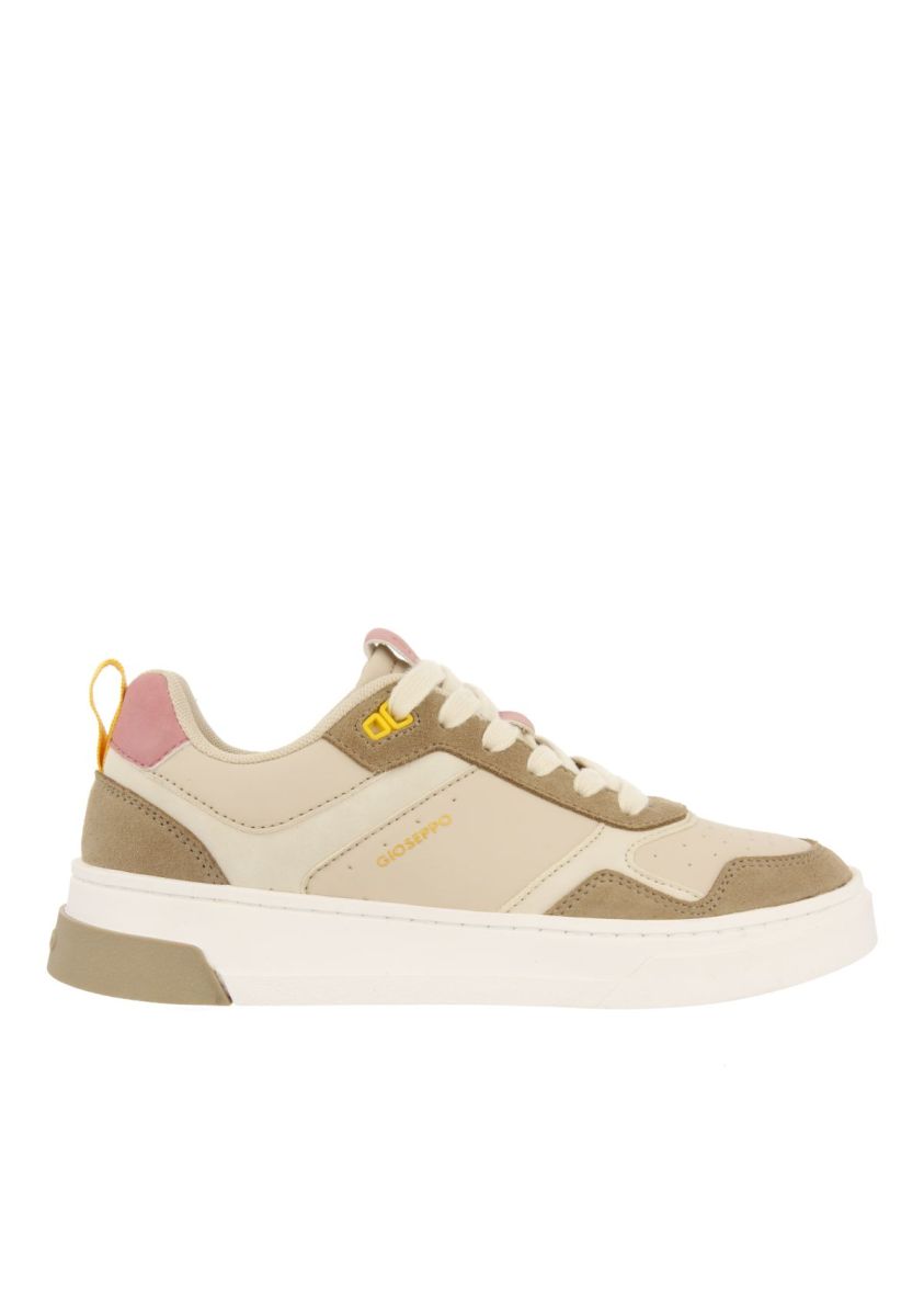 SNEAKERS BEIGE ESTILO RETRO PARA MUJER AGLIENTU - BEIG
