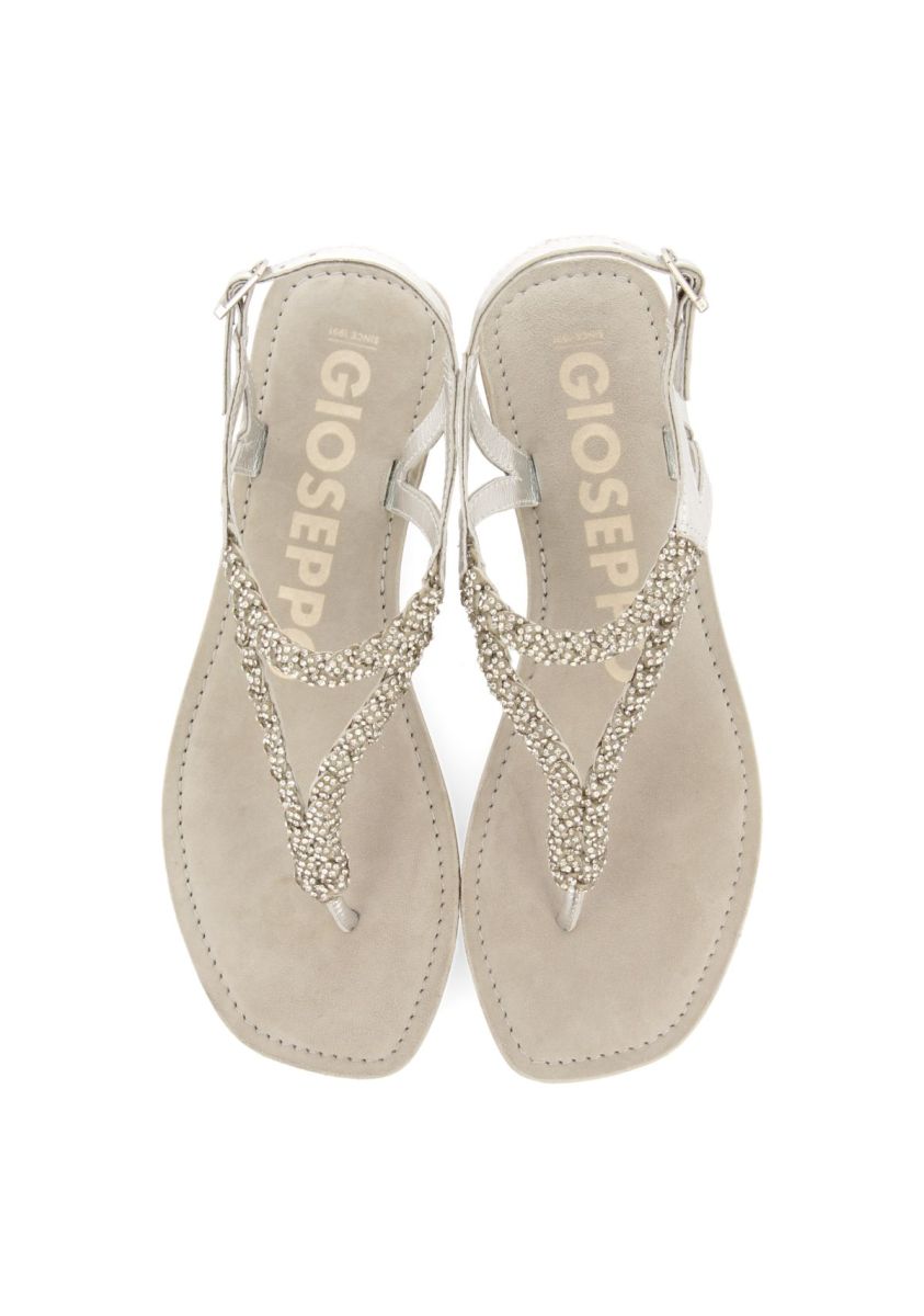 SANDALIAS PLATEADAS DE PIEL CON PEDRERÃA PARA MUJER POUSSAN - PLATA 1 21823-sandalias-plateadas-de-piel-con-pedrer-a-para-mujer-poussan-plata-1.jpg