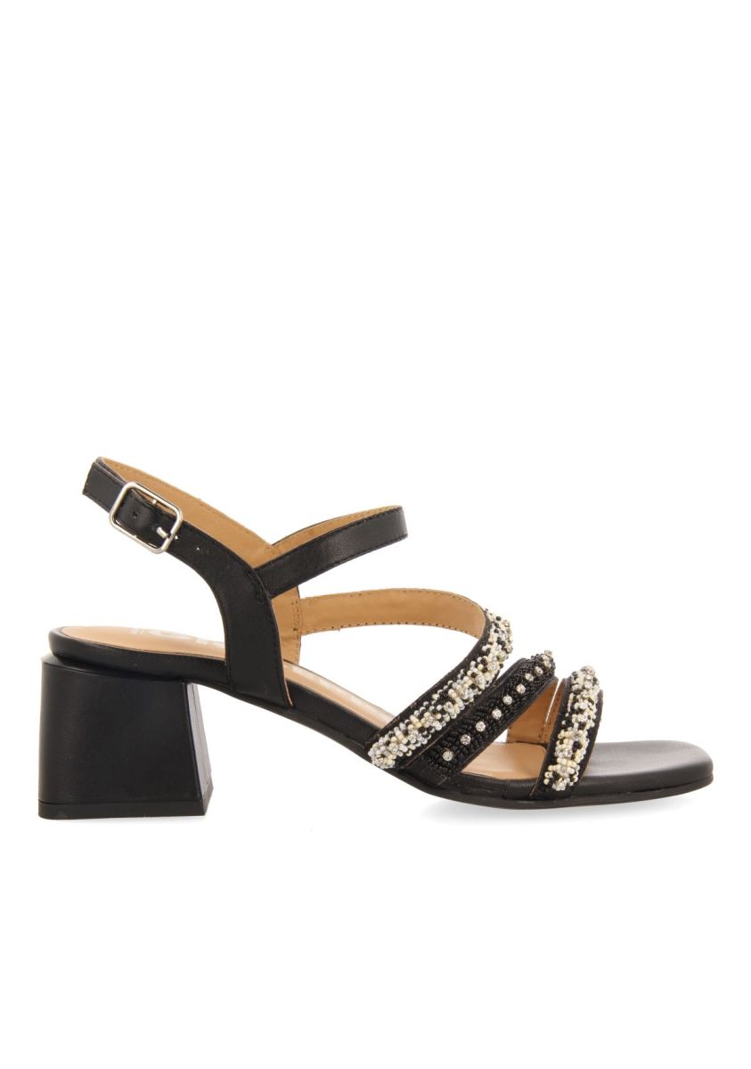 SANDALIAS DE TACÃN NEGRAS CON TIRAS CON DETALLES MULTICOLOR PARA MUJER BALAO - NEGRO 1 21832-sandalias-de-tac-n-negras-con-tiras-con-detalles-multicolor-para-mujer-balao-negro-1.jpg