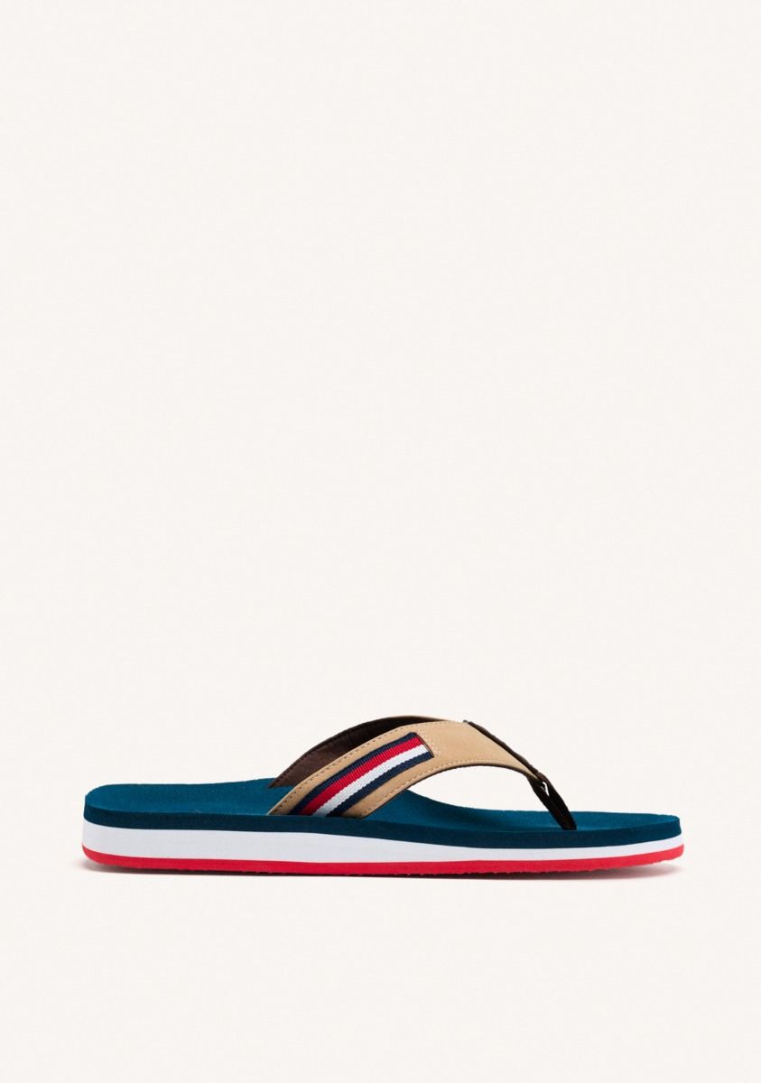 CHANCLAS COLOR AZUL MARINO CON CONTRASTES DE COLOR PARA HOMBRE COLTON - MARINO