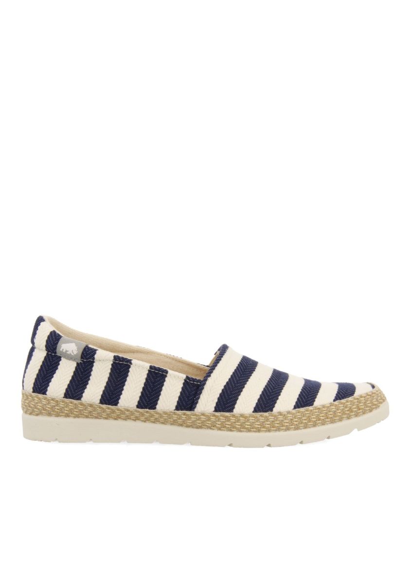 ESPADRILLES COLOR AZUL MARINO ESTILO CAMPING CON ALGODÃN RECICLADO PARA HOMBRE STROUD  - MARINO