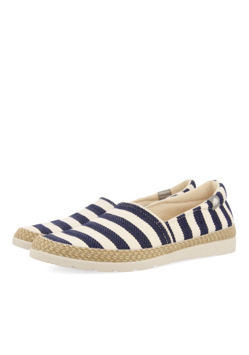 ESPADRILLES COLOR AZUL MARINO ESTILO CAMPING CON ALGODÃN RECICLADO PARA HOMBRE STROUD - MARINO