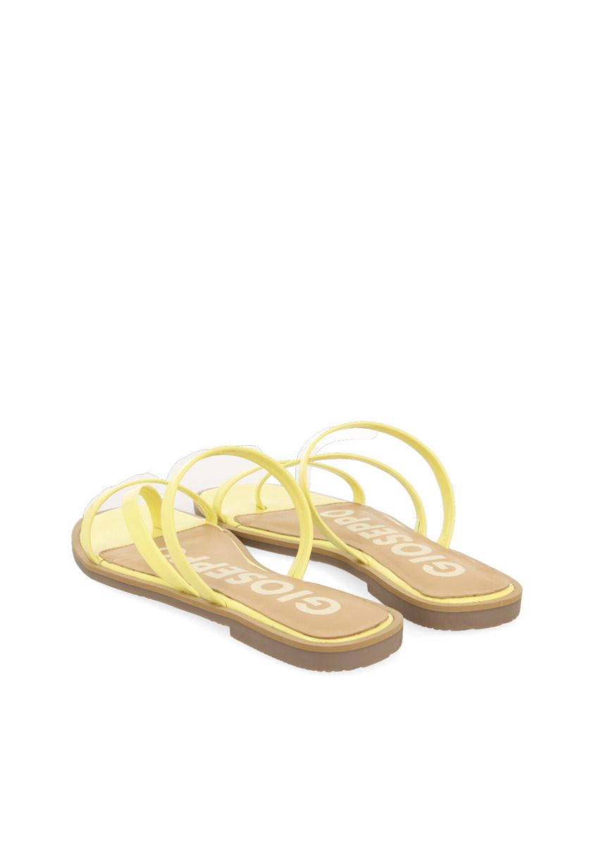 SANDALIAS AMARILLAS CON TIRAS FINAS PARA MUJER RHYL - AMARILLO