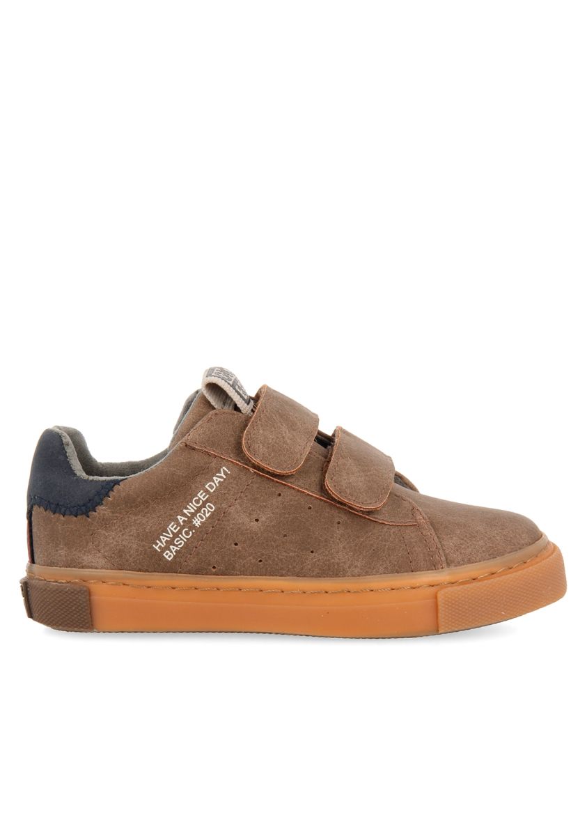 Sneakers marrones para niÃ±o ANTOING - MARRON