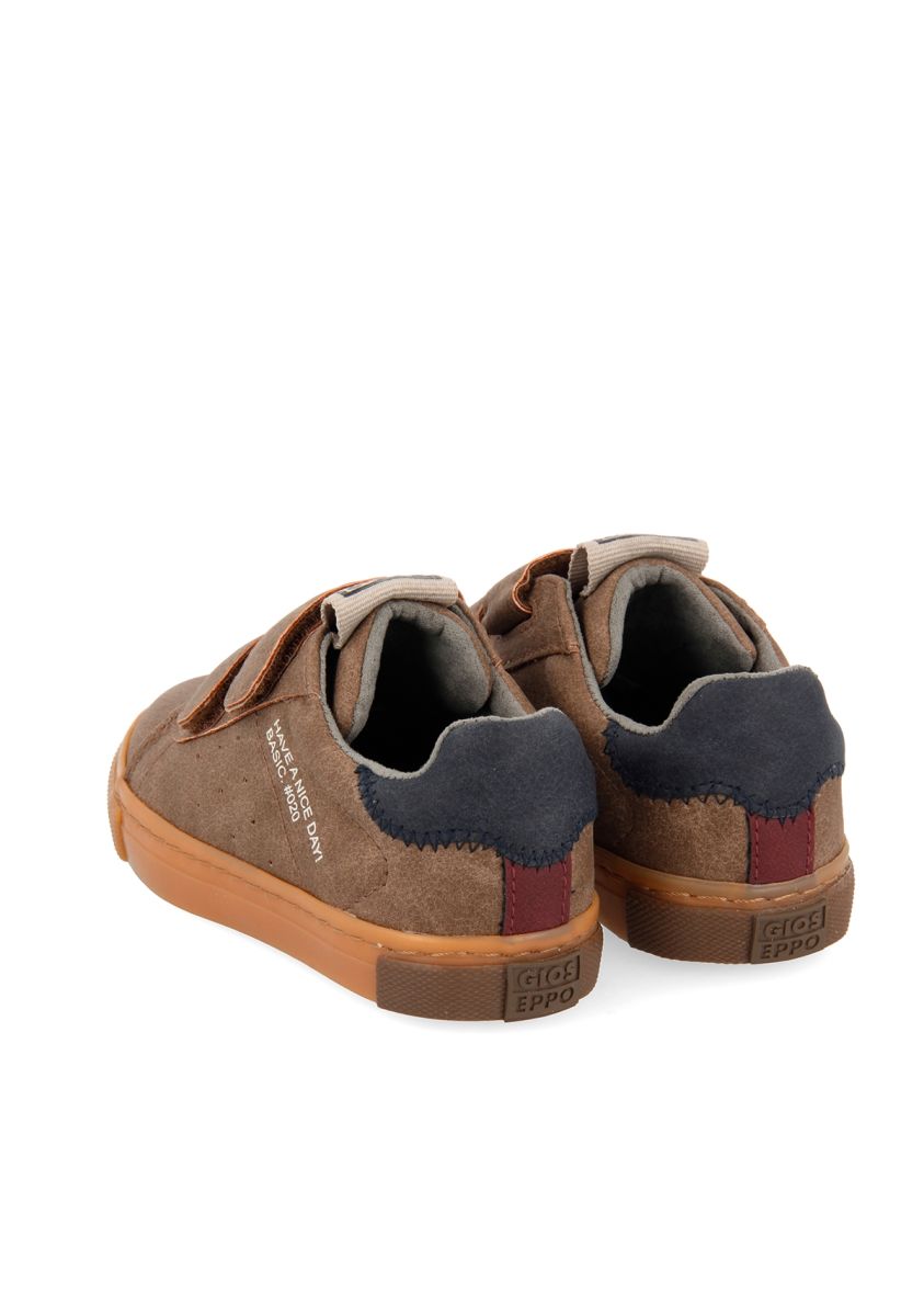 Sneakers marrones para niÃ±o ANTOING - MARRON