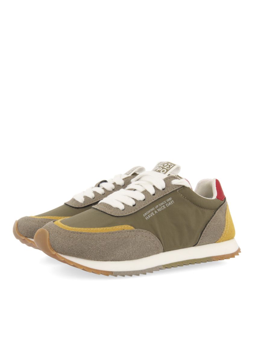 SNEAKERS CAQUI CON MUY LIGERAS PARA NIÃOS FAIRLEE - KAKI