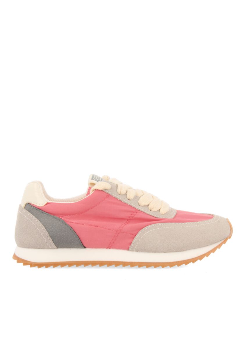 SNEAKERS FUXIA DE NYLON CON DETALLES PASTEL PARA NIÃOS ALTORY - FUXIA