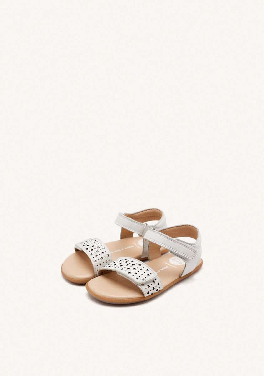 GIOSEPPO BAREFOOT - SANDALIAS PIEL HIRAM - BLANCO