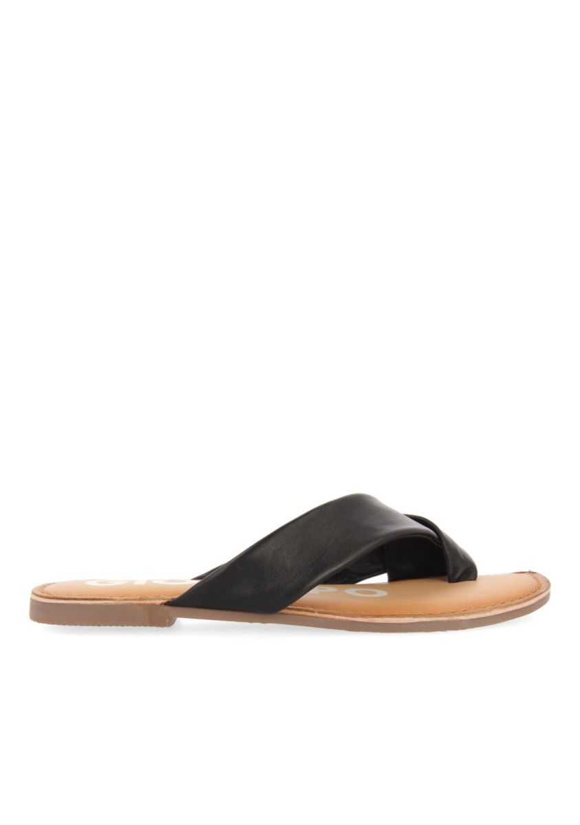 SANDALIAS EN COLOR NEGRO PARA MUJER GRADEC - NEGRO