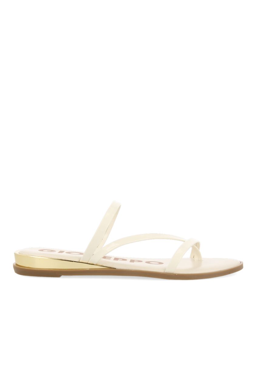 SANDALIAS BLANCAS CON TIRAS FINAS PARA MUJER TOLCHESTER - OFF-WHITE