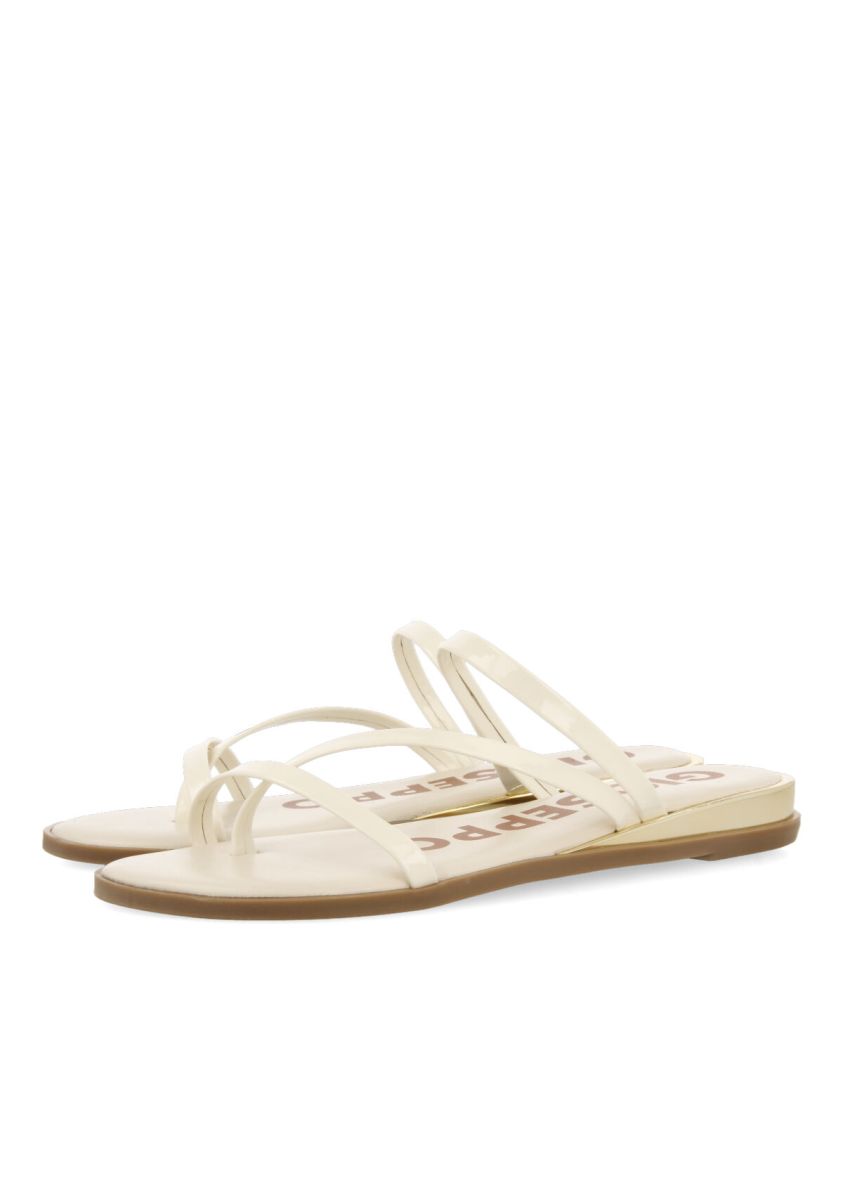 SANDALIAS BLANCAS CON TIRAS FINAS PARA MUJER TOLCHESTER - OFF-WHITE