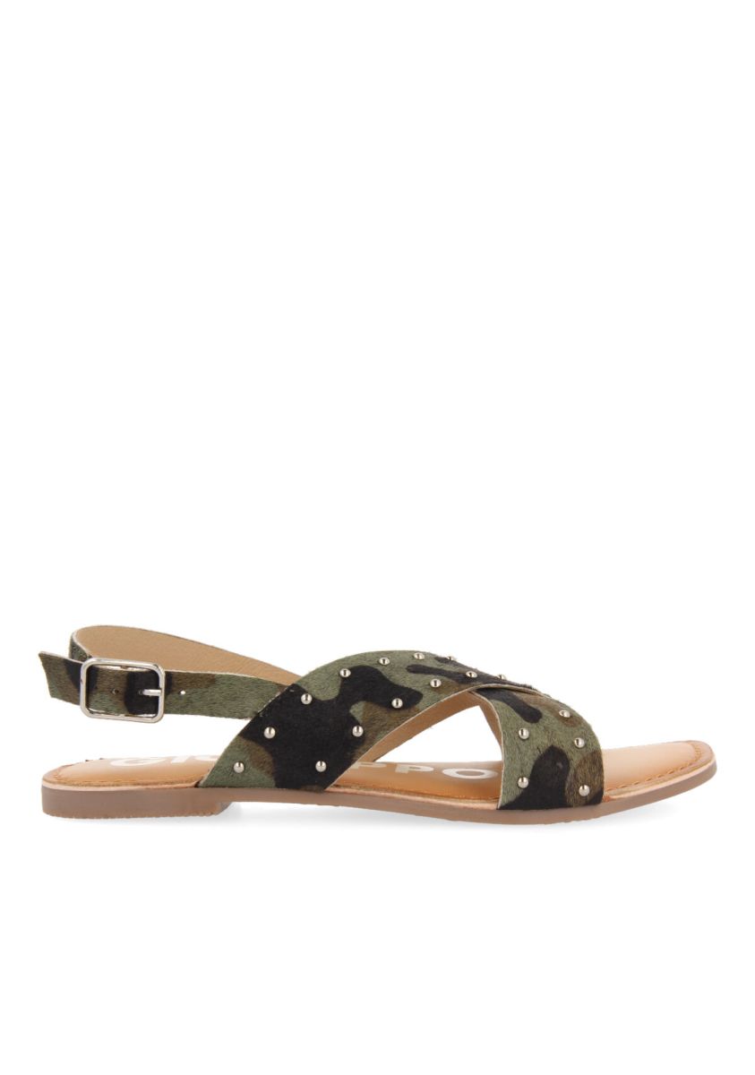 SANDALIAS CON ESTAMPADO DE CAMUFLAJE PARA MUJER ALERCE - CAMUFLAJE