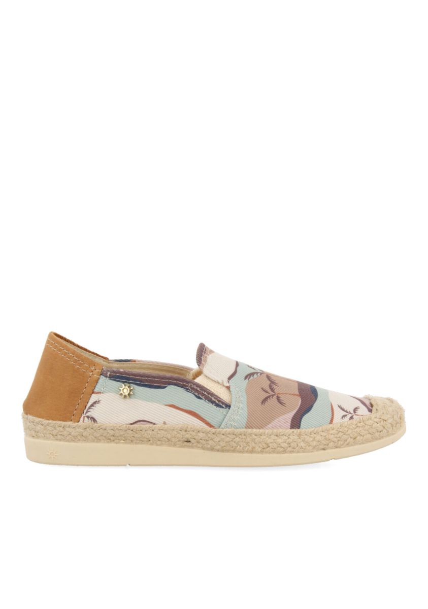 ALPARGATAS LA SIESTA MULTICOLOR CON ESTAMPADO PARA MUJER SUR  - MULTICOLOR