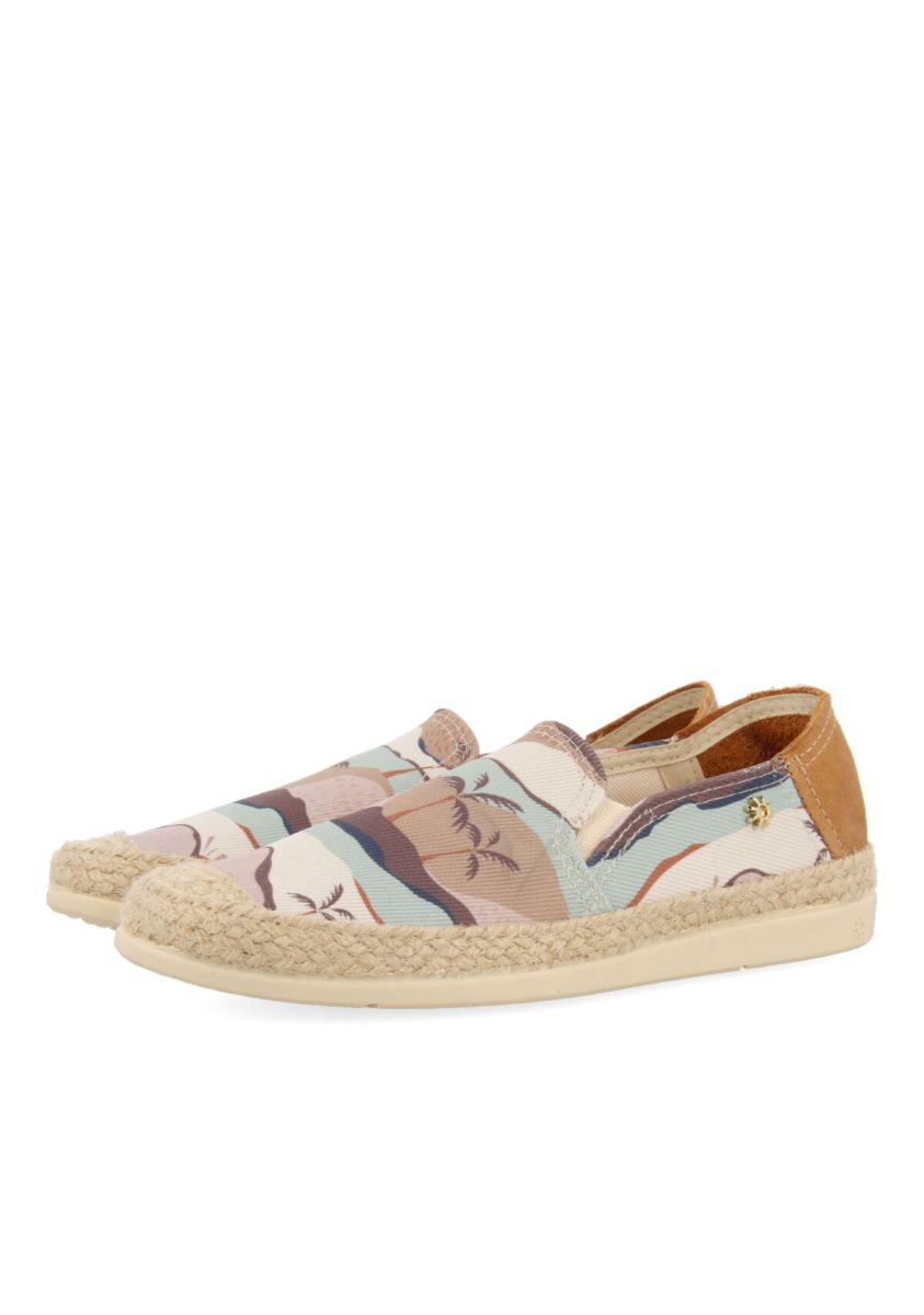 ALPARGATAS LA SIESTA MULTICOLOR CON ESTAMPADO PARA MUJER SUR - MULTICOLOR