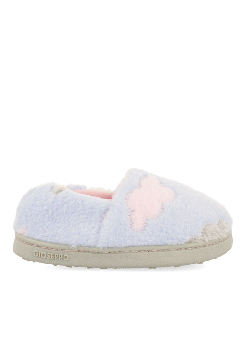 Zapatillas de estar por casa azules con nubes para niÃ±a kitimat - AZUL
