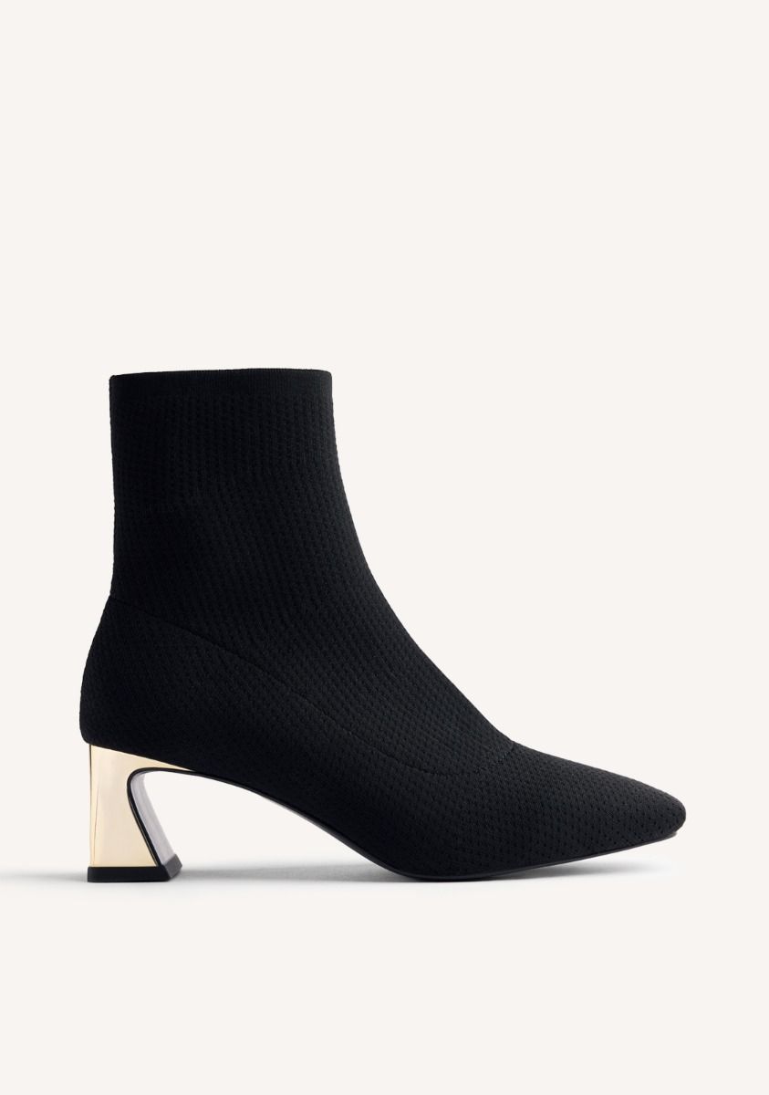 BOTINES ELÃSTICOS KALEVA - NEGRO