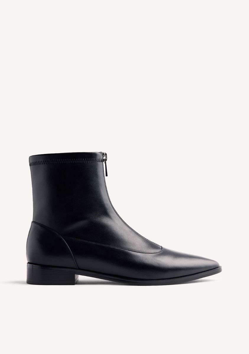 BOTINES ELÃSTICOS LINDINA - NEGRO