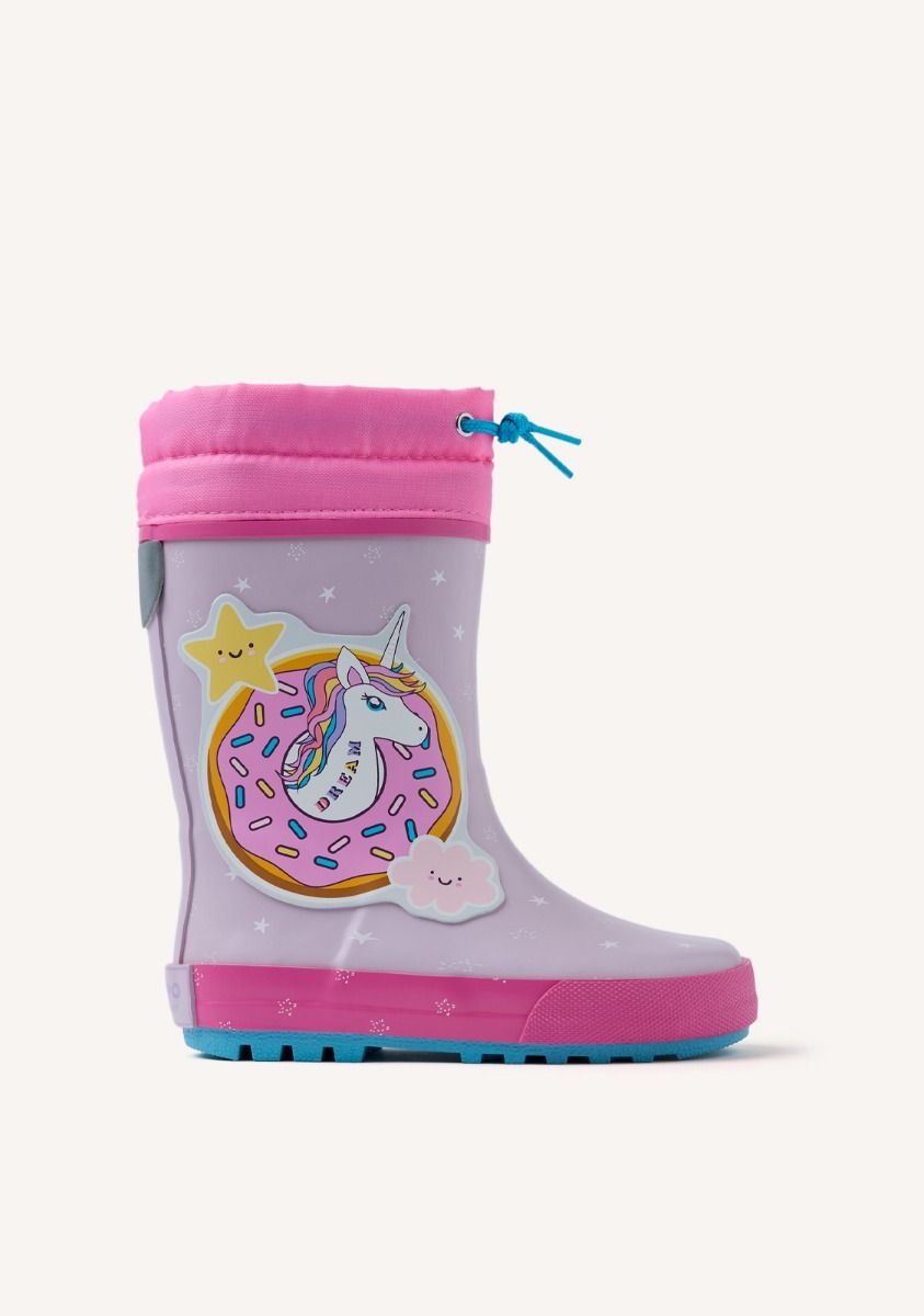 BOTAS DE AGUA DIBUJO BEATTY - MALVA