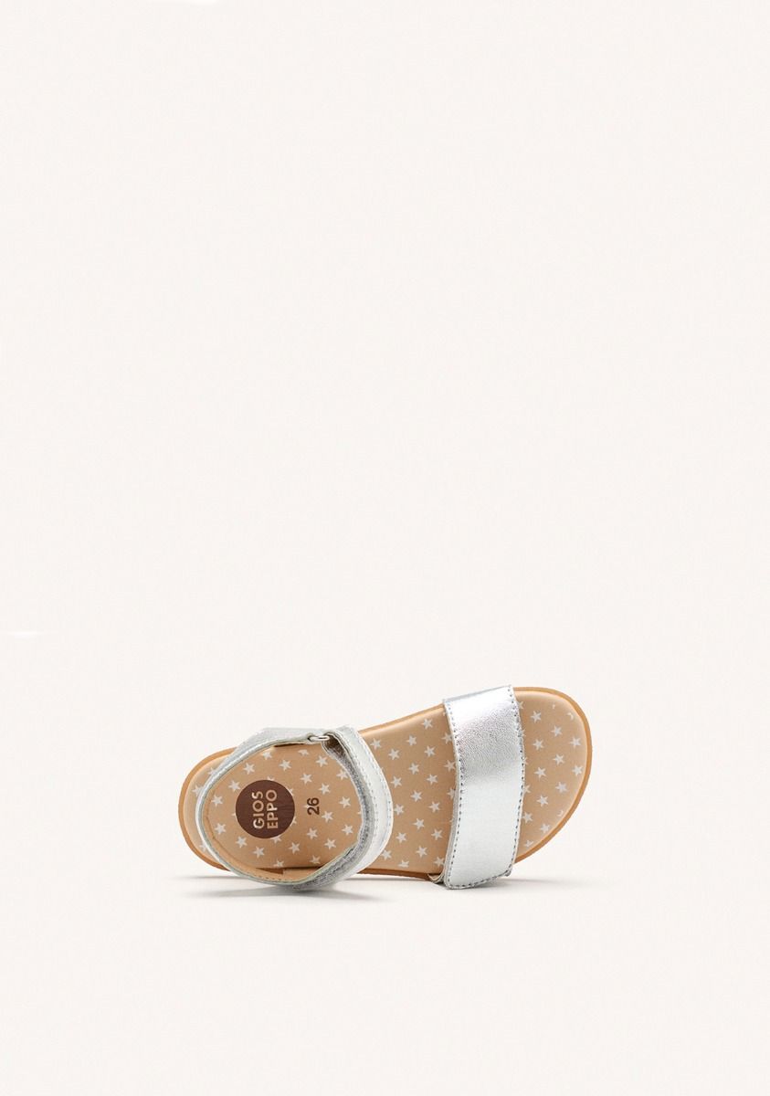 GIOSEPPO BAREFOOT - SANDALIAS PIEL HUBBARD - PLATA