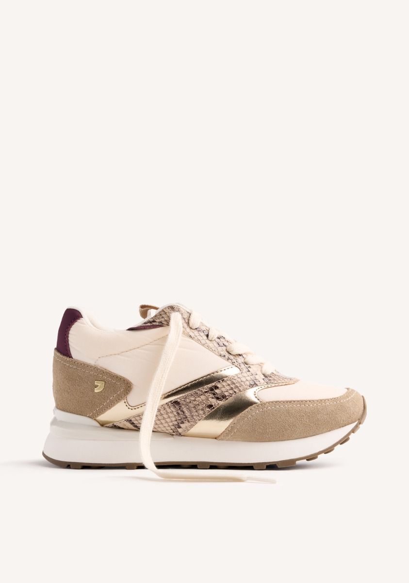 ZAPATILLAS PIEL CUÃA HEMLOCK - TAUPE